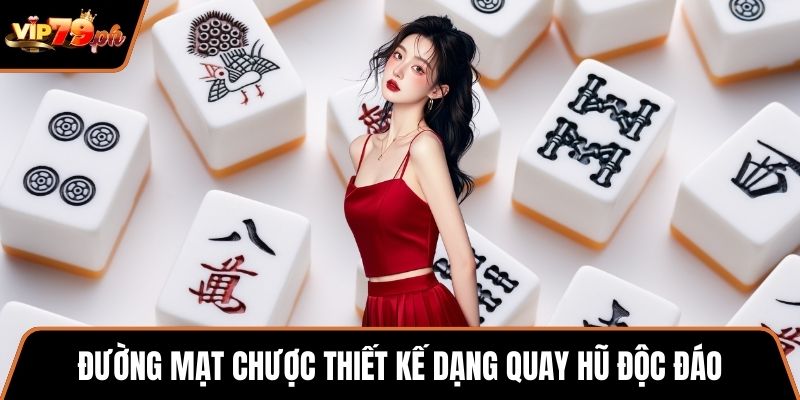 Đường mạt chược thiết kế dạng quay hũ độc đáo
