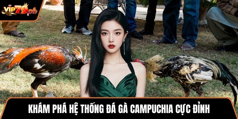 Khám phá hệ thống Đá gà Campuchia cực đỉnh